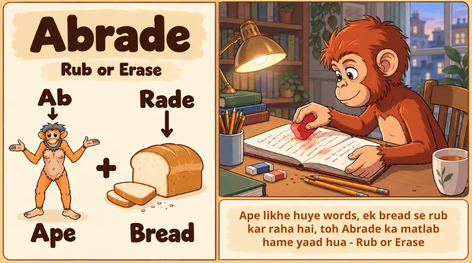 abrade
